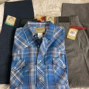 Wrangler western shirt 2XL
